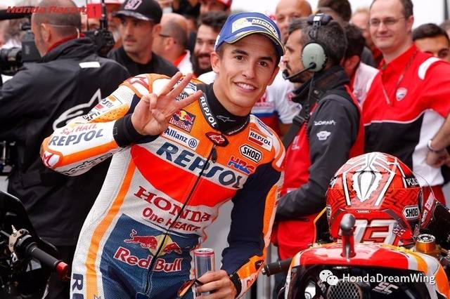 motogp2017|马尔克斯获季军 连续两站比赛登上领奖台