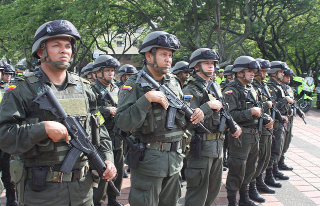 还有危地马拉,秘鲁,尼加拉瓜和印度的军队和墨西哥联邦警察,也有发现