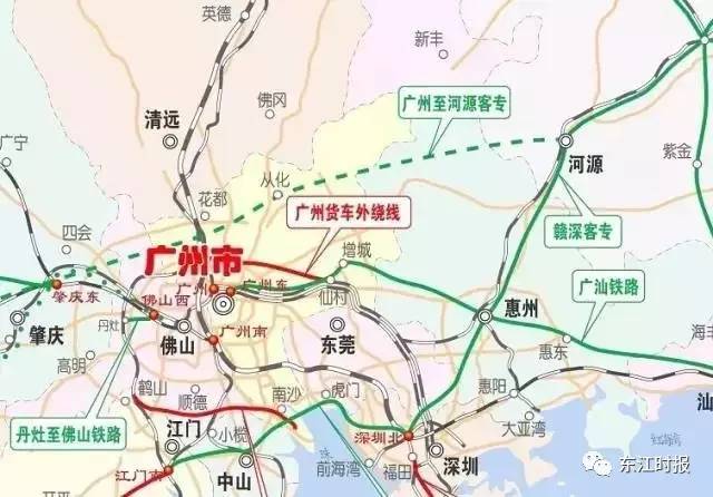 惠州有望再增的这条高铁,站点设置有变!