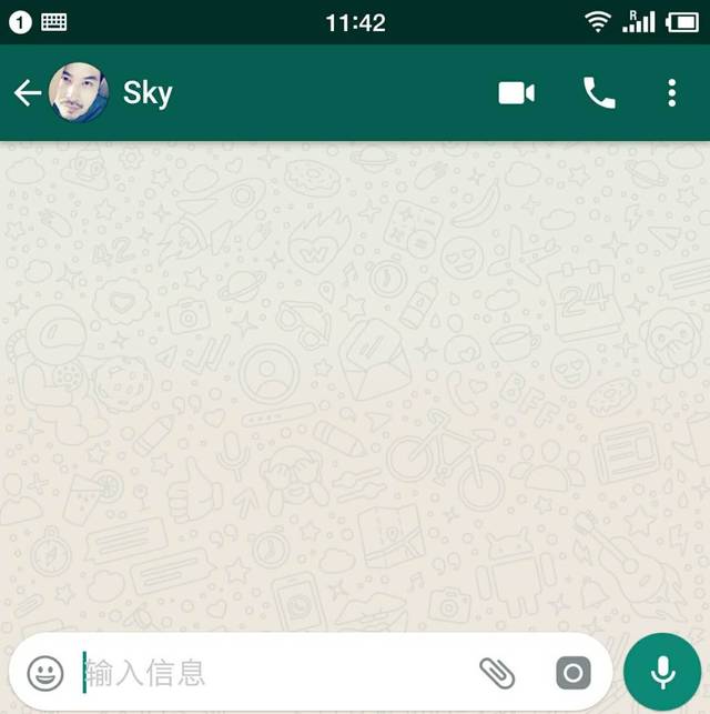 whatsapp聊天软件,你可以看清他美丽的面庞吗