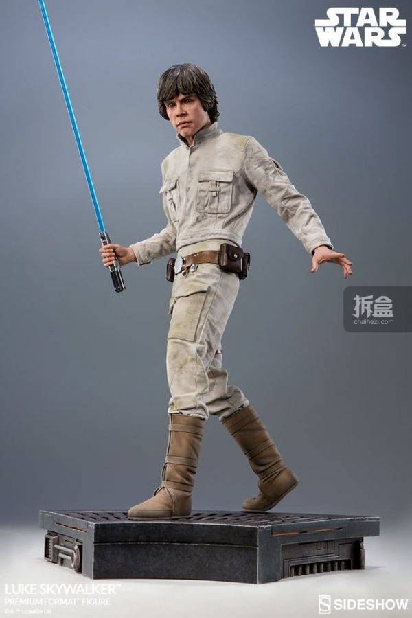 sideshow《星球大战5:帝国反击战 韩·索罗 han solo,天行者卢克