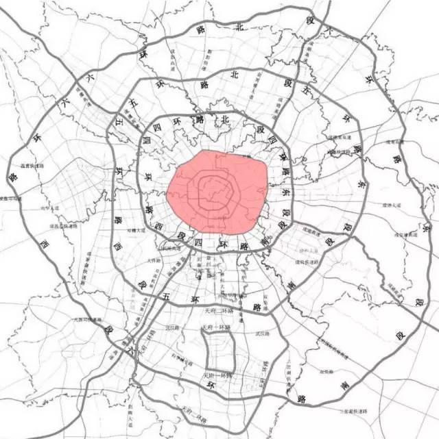 成都中心城区扩至6环13区,想知道东南西北怎么发展就戳进来!