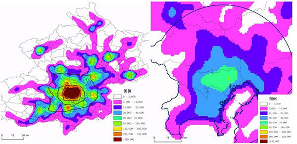 东圃人口总量和密度