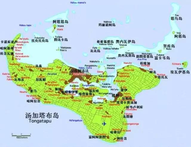 地形地貌 汤加由汤加塔布群岛,哈派群岛,瓦瓦乌群岛3个群岛组成,共173