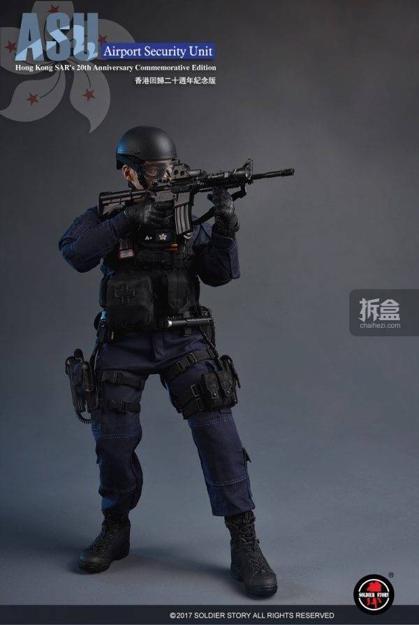 soldierstory 1/6 香港机场特警队asu【香港回归20周年纪念版】