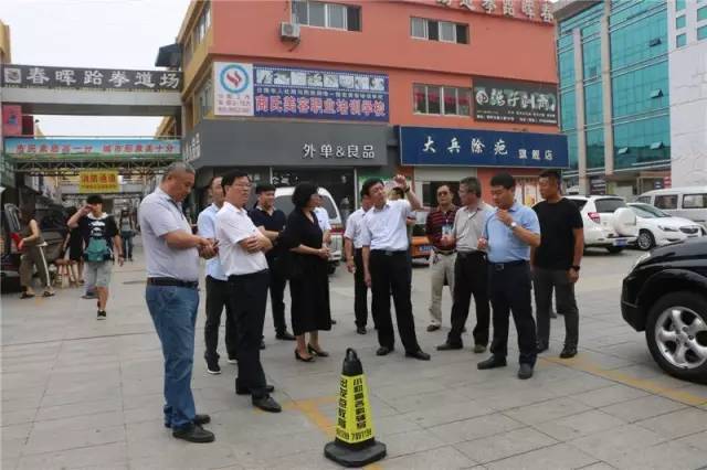 市委常委,宣传部长高杰一行到日照街道督导文明城市创建