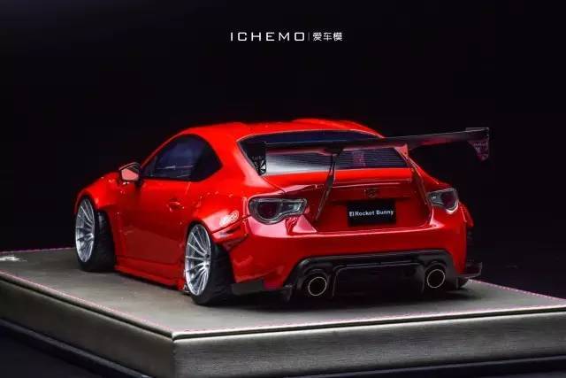 开箱报告 | 1:18 make up idea 火箭兔宽体丰田 gt86