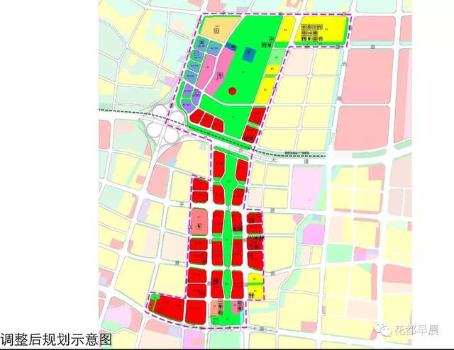 【规划】总用地面积213万平方米花都中轴线cbd 详细规划获批