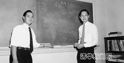 李政道和杨振宁(1957年摄于普林斯顿高等研究院.