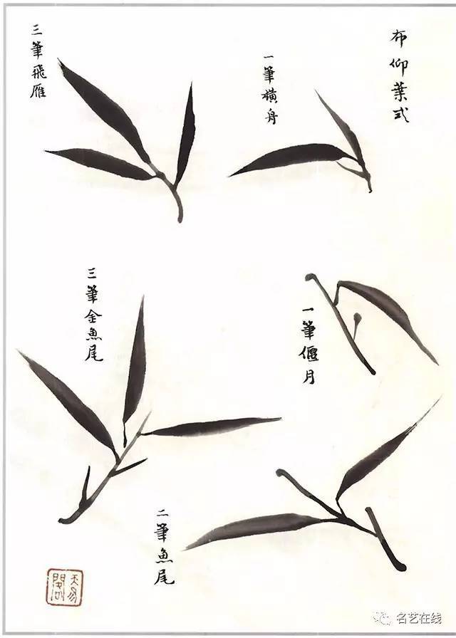 芥子园画谱《竹谱》