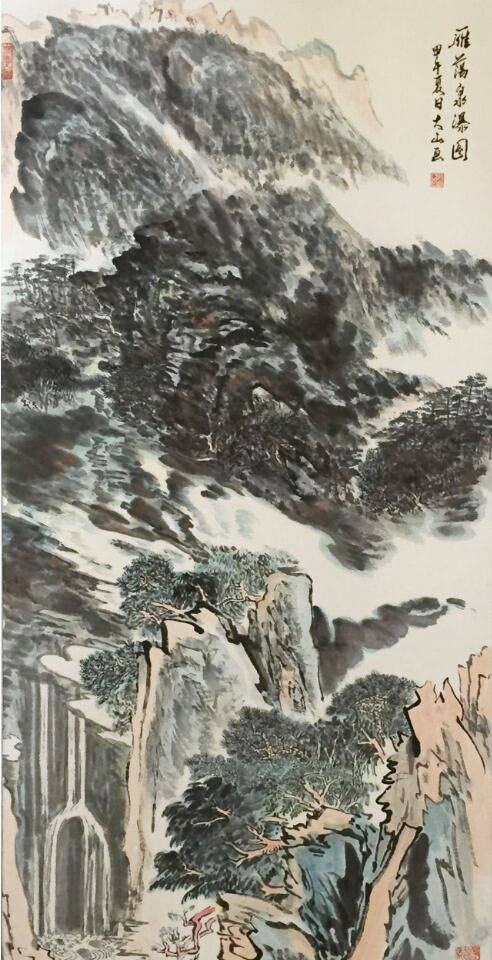 画家张大山国画作品欣赏