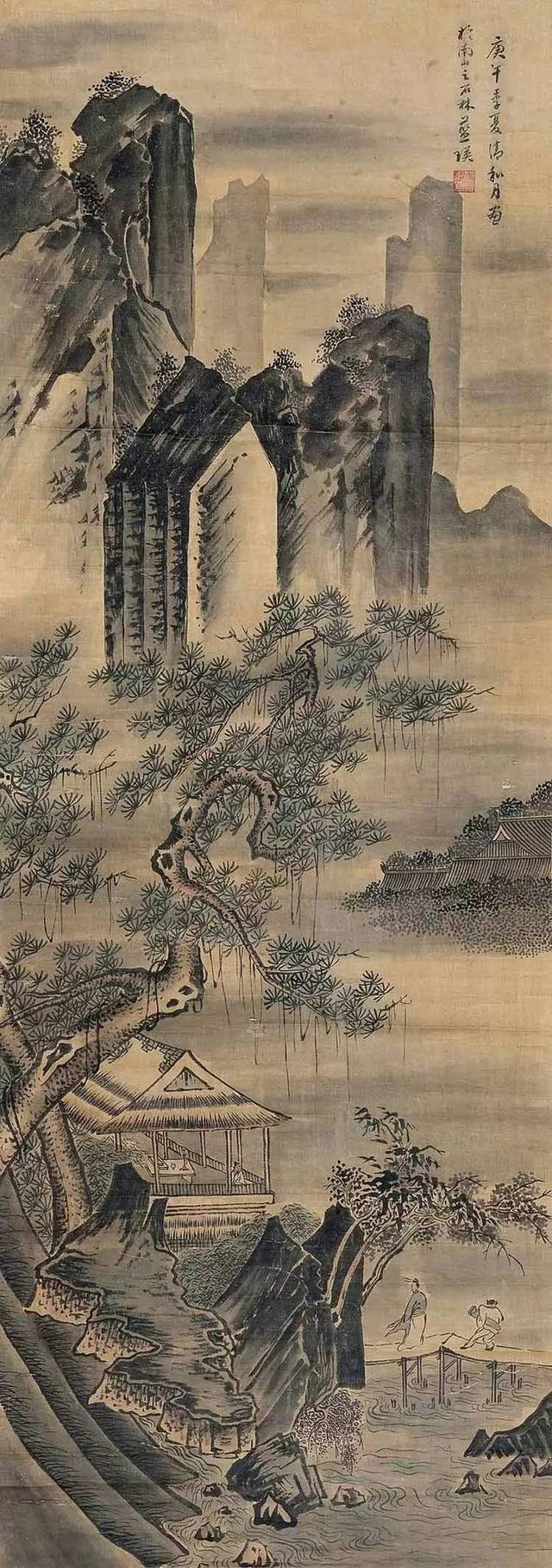 明末清初著名画家|蓝瑛最全作品欣赏