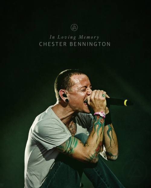 美国林肯公园(linkin park)主唱查斯特班宁顿(chester bennington)于