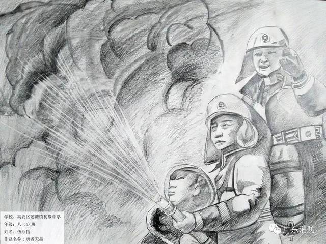 【投票】"我是小小消防员"第二届儿童消防绘画作文竞赛开始投票啦!