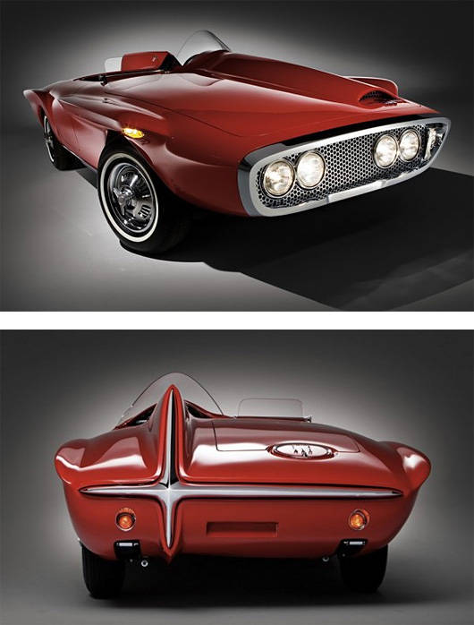 由维吉尔在20世纪60年代设计,用来展示"普利茅斯汽车的渐进设计感"