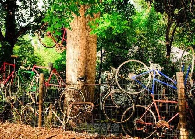 废弃自行车旧物改造--37种二次利用,创意十足