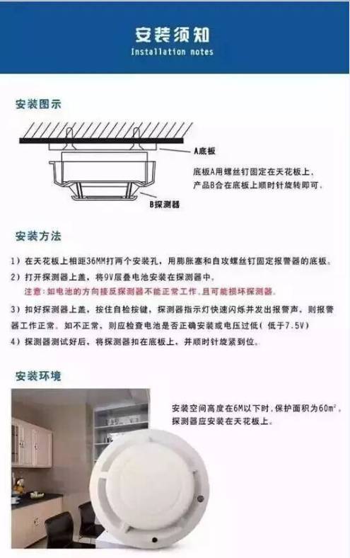 提示|不起眼的烟感报警器,关键时刻真能起到大作用