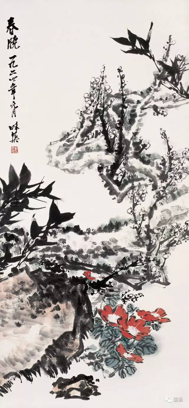 花鸟画大师郭味蕖:如何给写意花鸟画赋彩