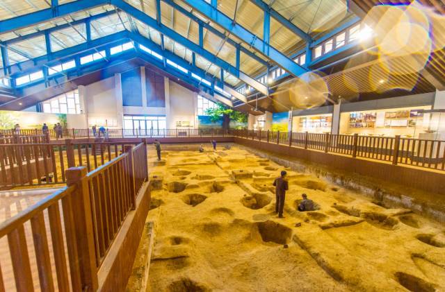 上山考古遗址公园规划面积80.4公顷,1206亩.