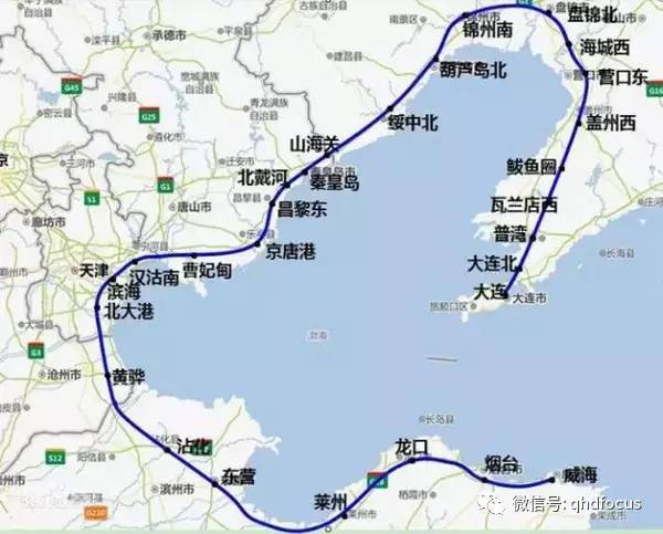 环渤海高铁有望全线获批 大连至秦皇岛已经通