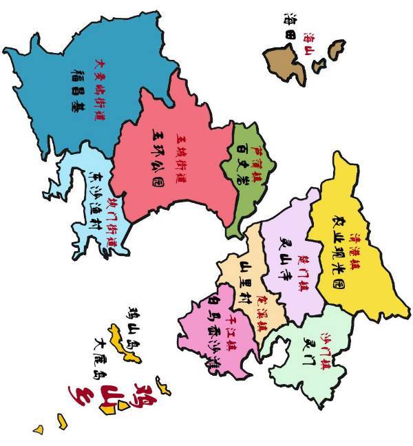 这七张"玉环新版地图"曝光!为什么在玉环生活这么扎心