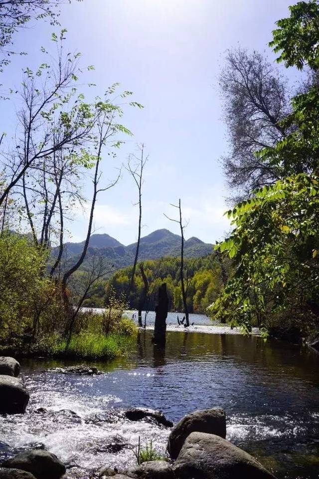 12京郊小九寨 【玉渡山】 有山有水有树林 高山草地,香闸瀑布,百蝶泉