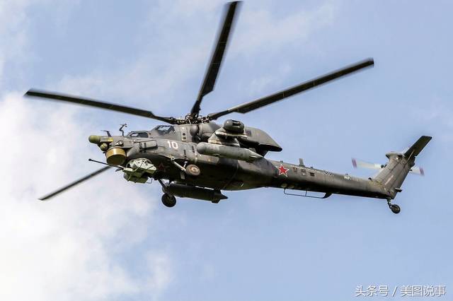 低空浩劫,即将进入叙利亚的俄米28武装直升机高清大图
