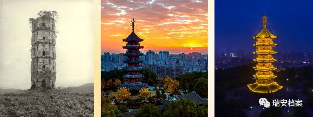 隆山古塔vs隆山塔,隆山塔夜景