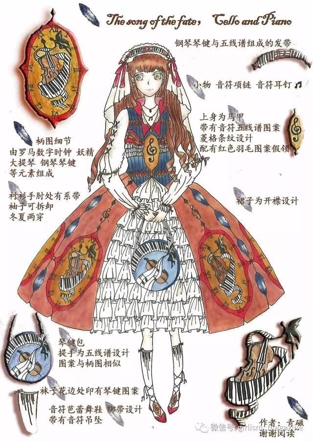 【lolita画稿大赛】参赛作品展示17,手绘特辑