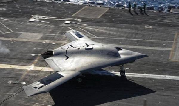 新一代隐身无人作战飞机 类似美国X47B