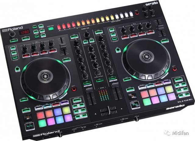 dj-505 dj-202:roland 再次发布两款内置鼓机的新概念 dj 控制器