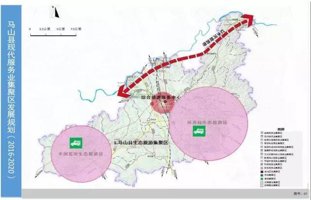 重点规划建设的是马山县的生态旅游集聚区 连接贵州和广西的第二条图片