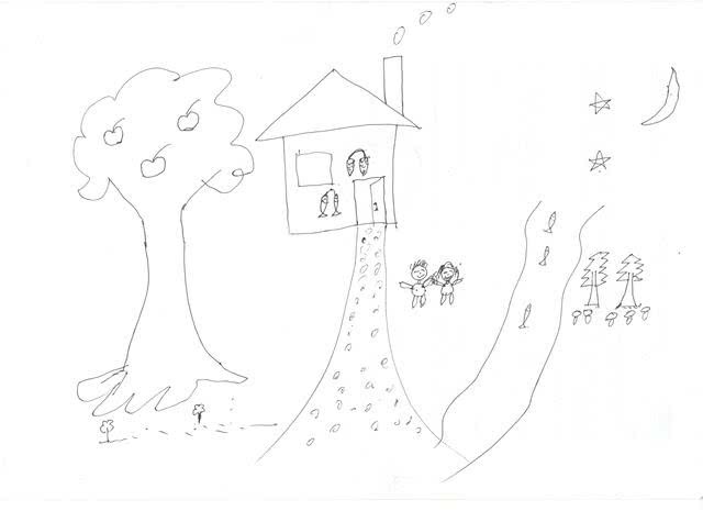 心理测验通过画房子画树和孩子的测试
