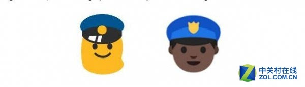 emoji表情中的警察