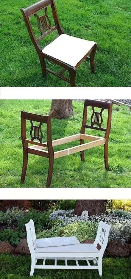 旧椅子改造大全,分分钟惊艳你!