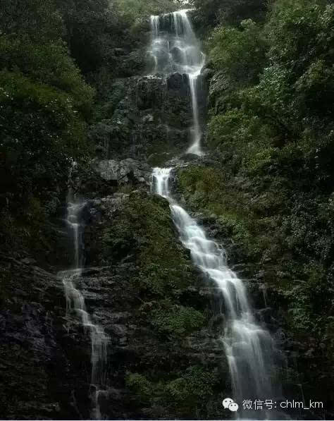 西山区团结镇陡嘴大叠水风景区,是昆明市唯一保护完好的原始生态公园