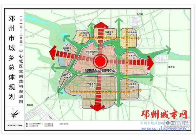 邓州市城乡总体规划(2015-2030年)公示文件