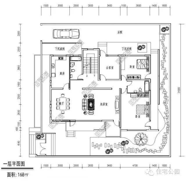 用现代极简手法勾勒出"白墙黛瓦"的经典印象;马头墙,徽派雕花等都被去