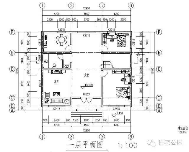 新农村自建房也要带堂屋 7种平面图布局全包括