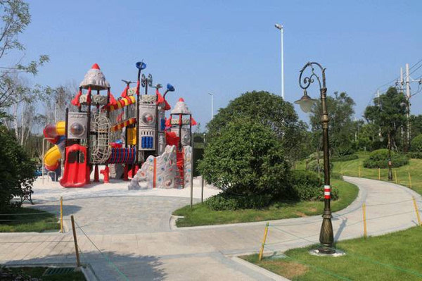 有湖有景还有玩,郑州有座被称为"小迪士尼"的儿童公园