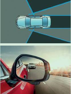 但只要驾驶者多注意观察左右两侧的外后视镜,就可以大大降低b柱盲区