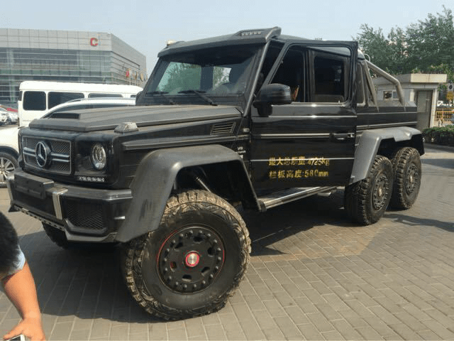 美规版奔驰g63g wagon6x6现车最低多少钱15款