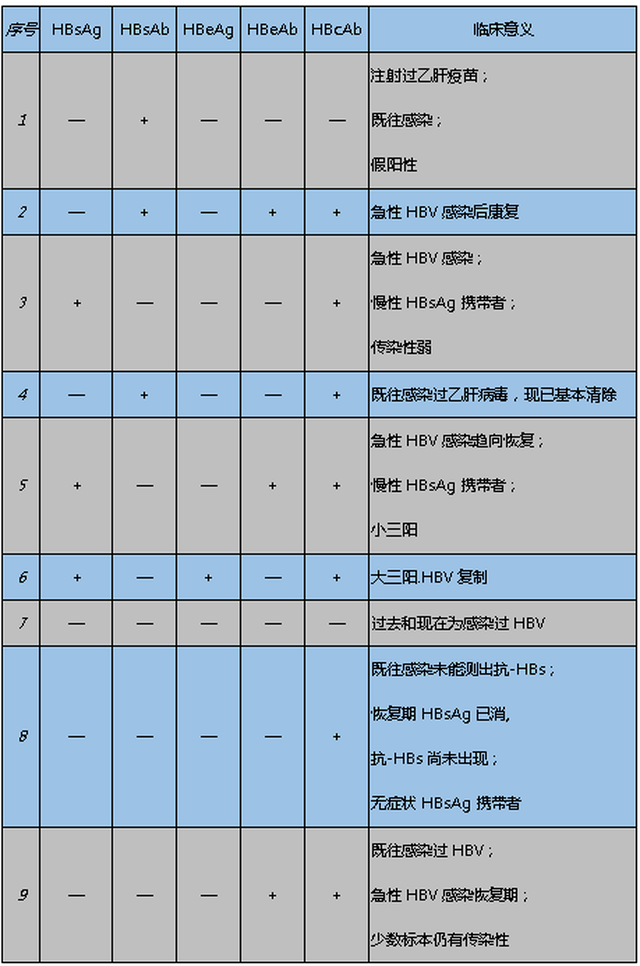 乙肝检测项目结果解析大全