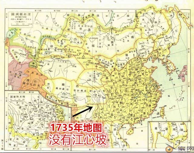 从清朝与民国地图看江心坡与南坎,你绝对想不到的