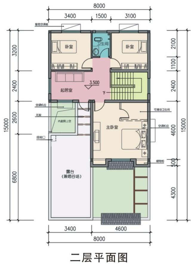 微信公众号:住宅公园,免费300套自建房别墅图纸下载,各种抗震保温的