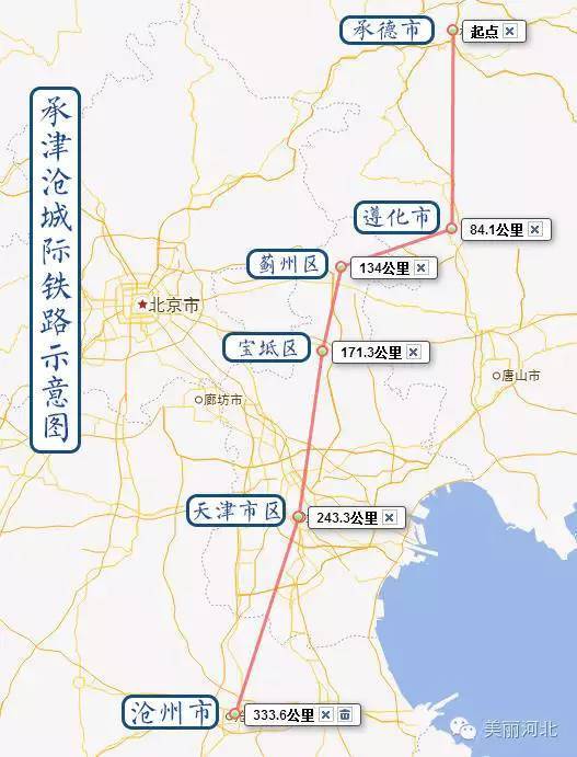 河北规划再建28条高铁,城铁,河北多个县将成高铁路口