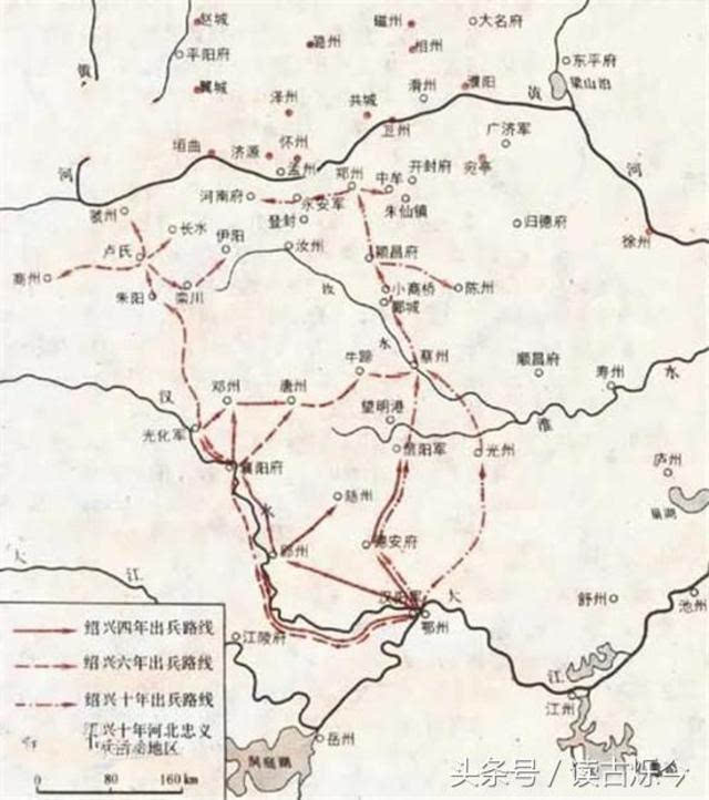 中国历史上十大著名的"北伐战争"