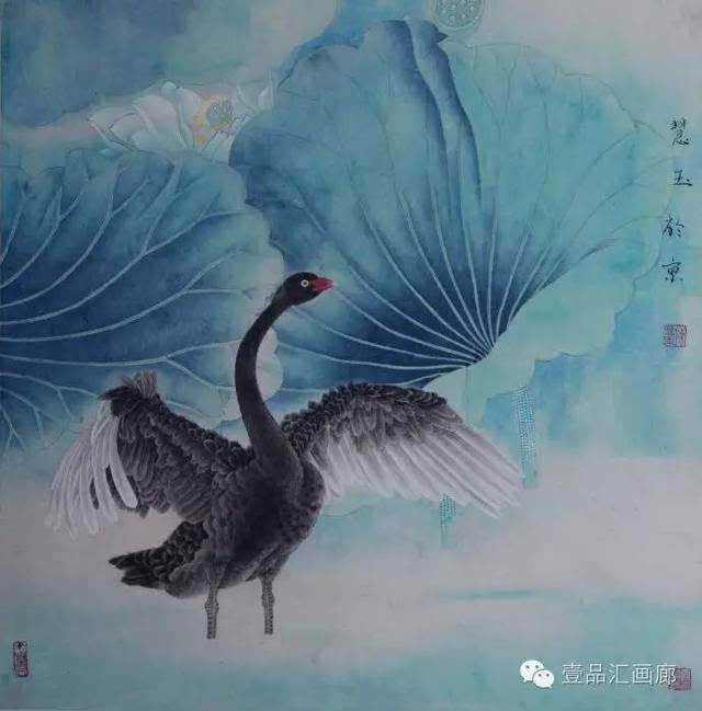 回首凝视数千年的时光通道,画者的耳畔飞鹤清啸,在天地之间纵情高歌