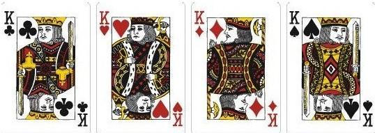 扑克牌四个老k都有所指,4个king影响欧洲进程