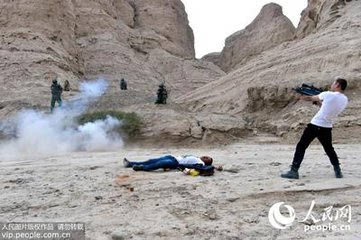 疆独21名恐怖分子残杀11名矿工4名警察被全部歼灭
